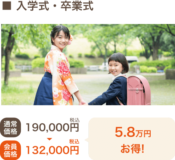 入学式・卒業式